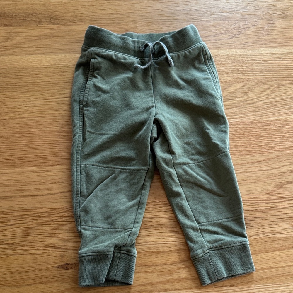 Primary Olive Green Kids Joggers